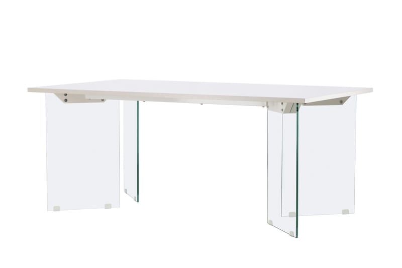 Ester Rektangulärt Matbord 180 cm med Betongutseende - Ljusgrå - Möbler - Matplats - Matbord & köksbord