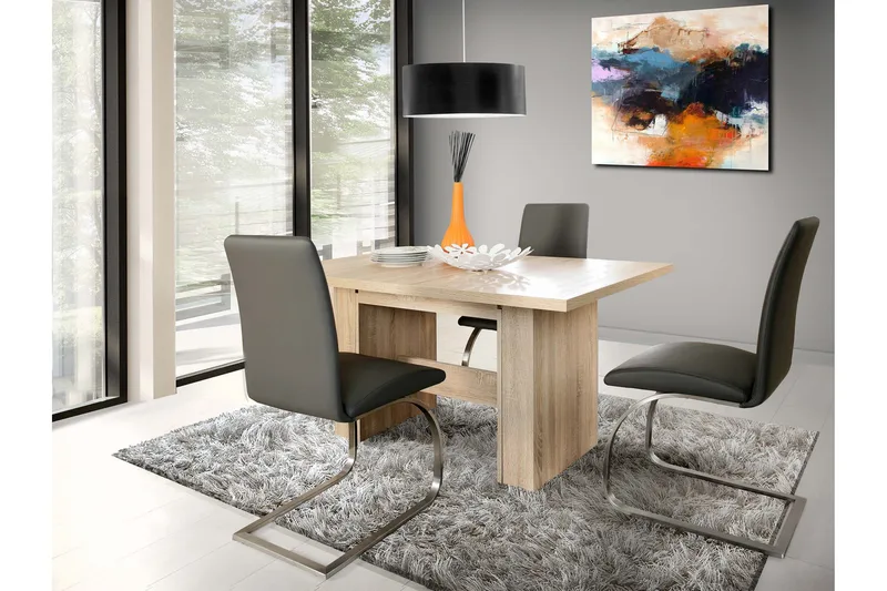 Ethelyne Matbord 90 cm - Brun - Möbler - Matplats - Matbord & köksbord