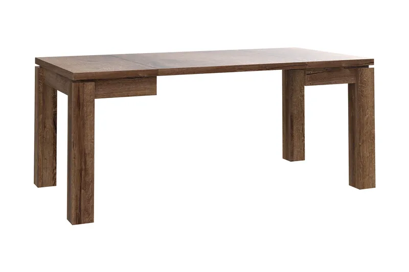 Ethelyne Utdragbart Kvadratiskt Matbord 90 cm i Valnöt, Brun