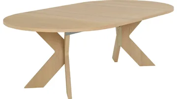 Matbord Fjorden Med 1 tillägg 130 cm - Vitpigmenterad - Möbler - Matplats - Matbord & köksbord