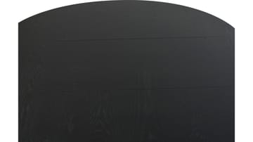 Matbord Fjorden Med 2 tillägg 105 cm - Svartlackad ekfaner - Möbler - Matplats - Matbord & köksbord