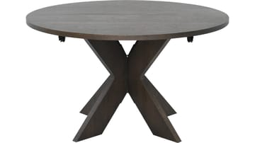 Matbord Fjorden Med 2 tillägg 130 cm - Brun - Möbler - Matplats - Matbord & köksbord