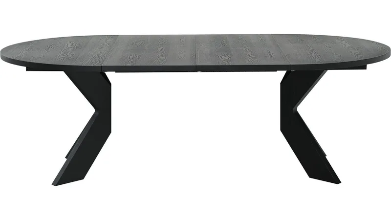 Matbord Fjorden Med 2 tillägg 130 cm - Svart - Möbler - Matplats - Matbord & köksbord