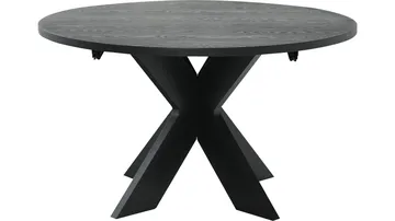 Matbord Fjorden Med 2 tillägg 130 cm - Svart - Möbler - Matplats - Matbord & köksbord
