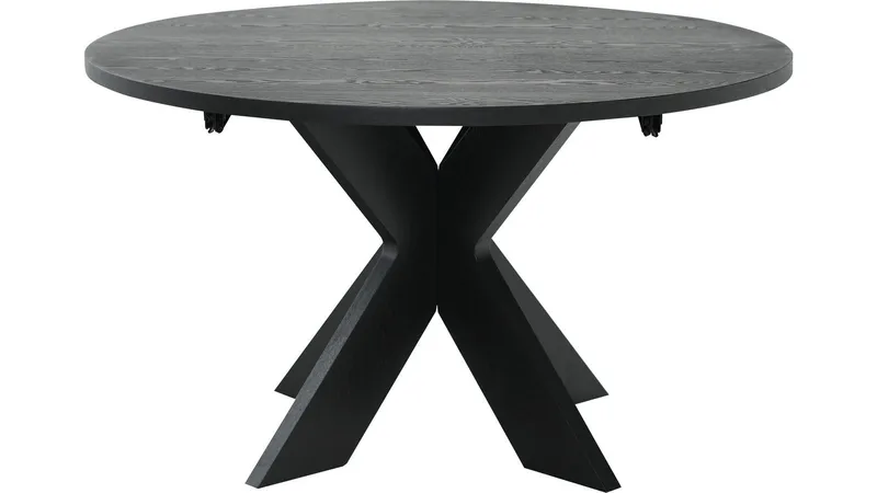Matbord Fjorden Med 2 tillägg 130 cm - Svart - Möbler - Matplats - Matbord & köksbord