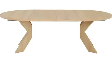 Matbord Fjorden Med 2 tillägg 130 cm - Vitpigmenterad - Möbler - Matplats - Matbord & köksbord