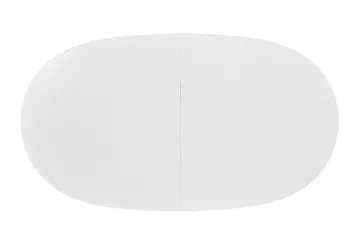 Gaeta Matbord Ovalt 160 cm - Vit/Natur - Möbler - Matplats - Matbord & köksbord