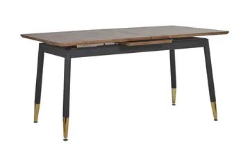 Galice Matbord 200 cm - Natur/Svart/Guld - Möbler - Matplats - Matbord & köksbord