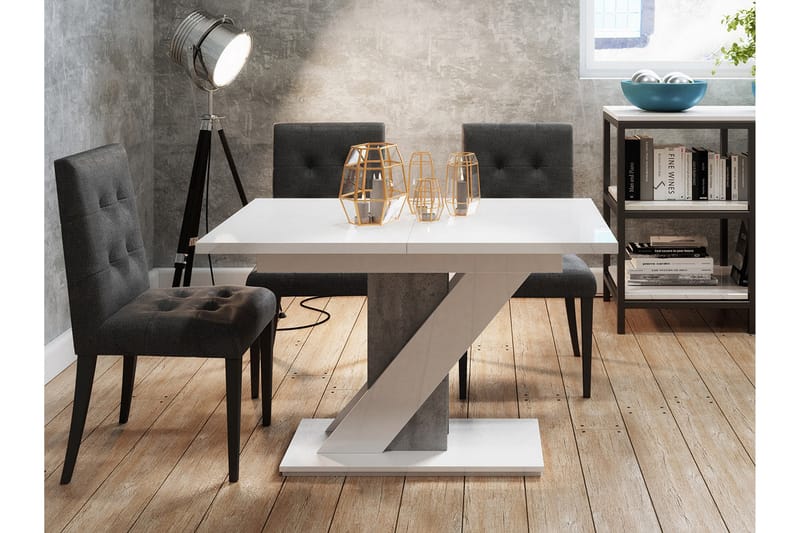 HADIM Matbord 160 cm Vit - Möbler - Matplats - Matbord & köksbord