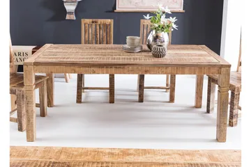 Hanck Rektangulärt Matbord 120 cm i Trä - Brun - Möbler - Matplats - Matbord & köksbord