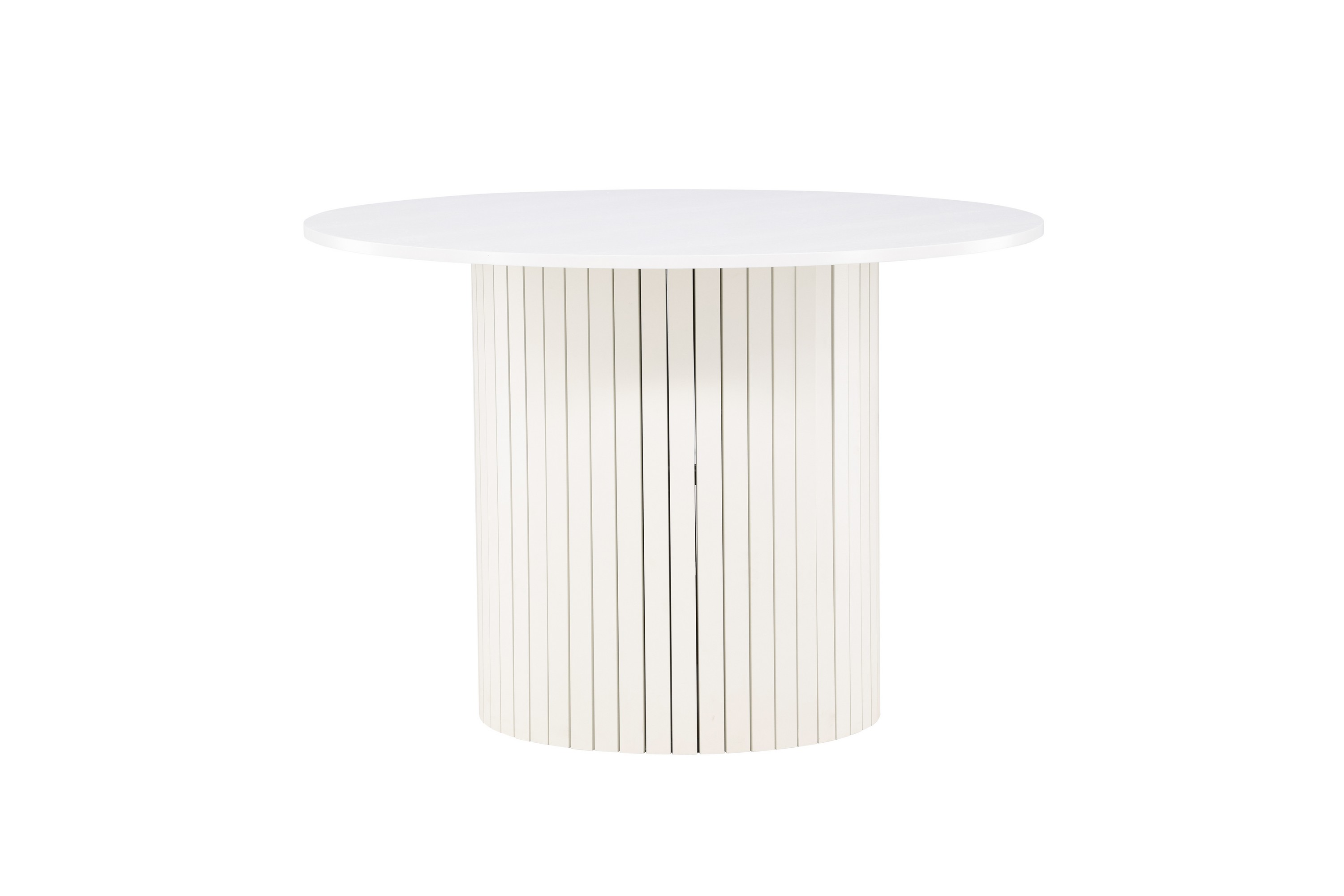 härön matbord 110 cm - vit