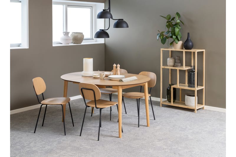 HOLDENBEACH Matbord 115 cm Rund Natural - Möbler - Matplats - Matbord & köksbord