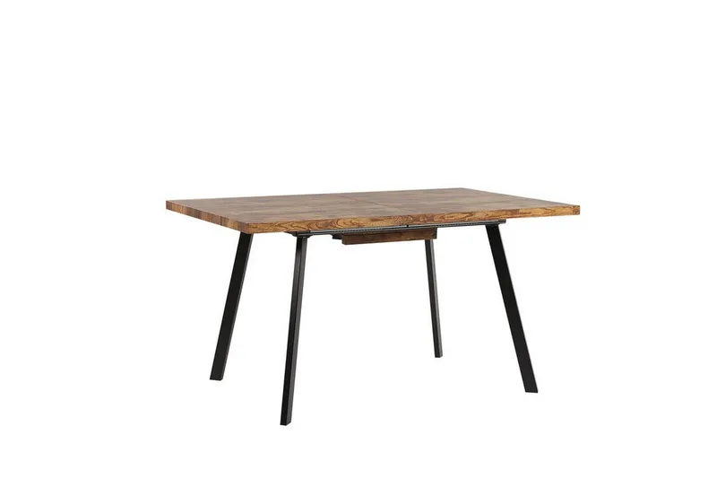 Housham Matbord 180 cm Hopfällbart - Ljusbrun/Svart - Möbler - Matplats - Matbord & köksbord