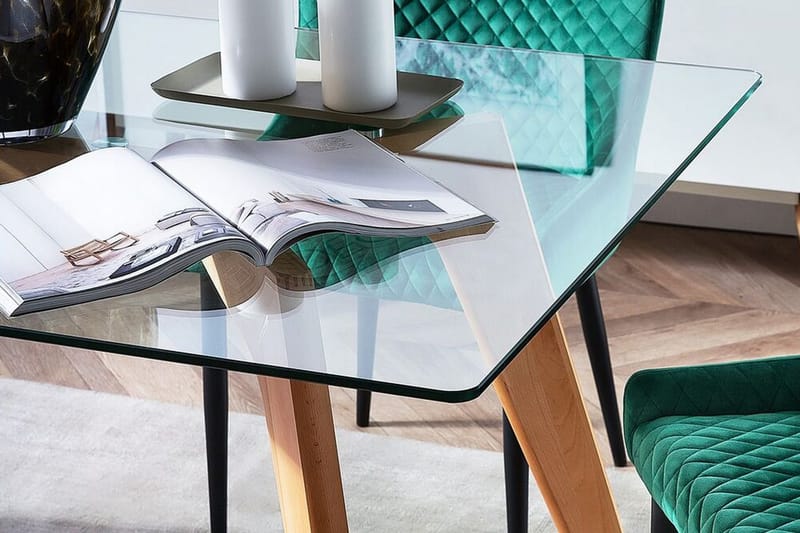 Hudson Matbord 160 cm - Transparent - Möbler - Matplats - Matbord & köksbord