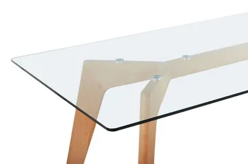 Hudson Matbord 160 cm - Transparent - Möbler - Matplats - Matbord & köksbord