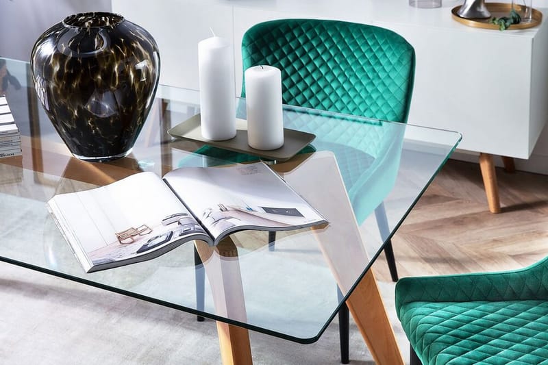 Hudson Matbord 160 cm - Transparent - Möbler - Matplats - Matbord & köksbord