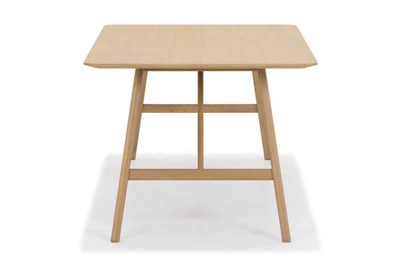 HULSIG Matbord - Köksbord 140 cm Ek Trä Brun - Möbler - Matplats - Matbord & köksbord