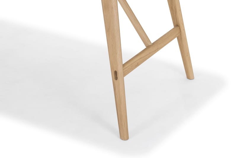 HULSIG Matbord - Köksbord 140 cm Ek Trä Brun - Möbler - Matplats - Matbord & köksbord