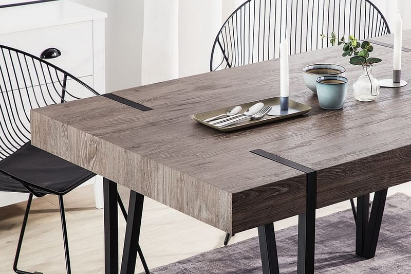 ILLICK Matbord 150x90 cm Trä/Natur - Trä/natur - Möbler - Matplats - Matbord & köksbord
