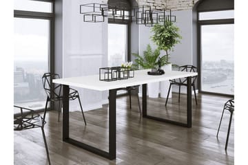 Imper Matbord 185 cm - Svart/Vit - Möbler - Matplats - Matbord & köksbord