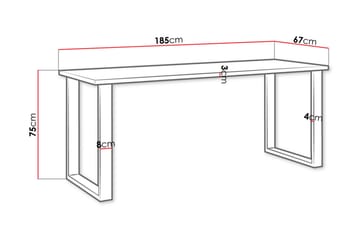 Imper Matbord 185 cm - Teak - Möbler - Matplats - Matbord & köksbord