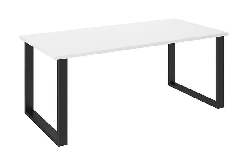 Imper Matbord 185 cm, Vit/Svart