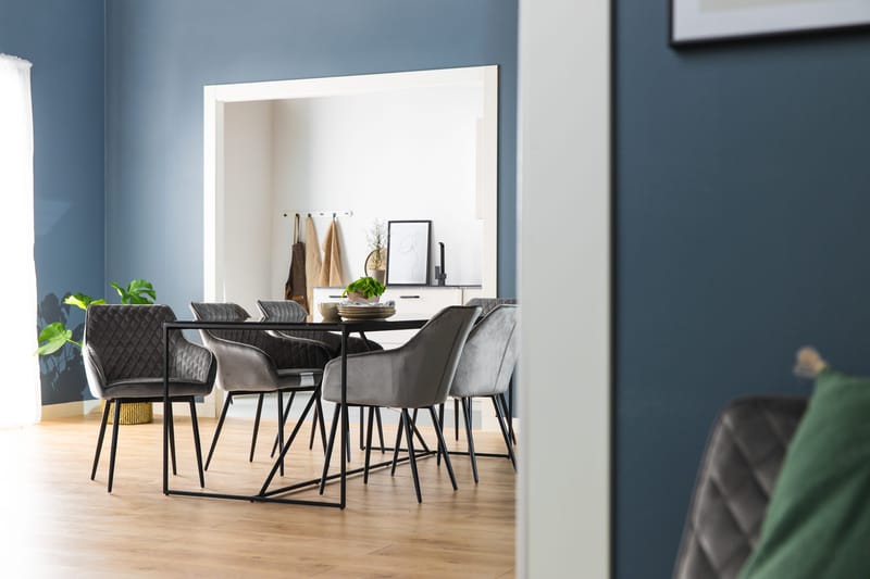 Indy Matbord 180 cm - Glas/Metall - Möbler - Matplats - Matbord & köksbord