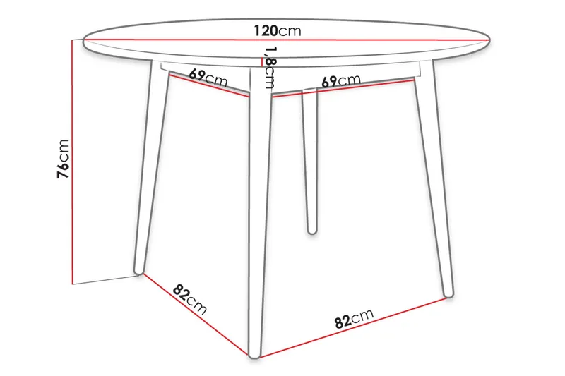 Ingram Matbord - Möbler - Matplats - Matbord & köksbord