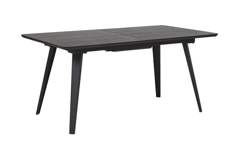 Ington Utdragbart Rektangulärt Matbord 160 cm i Trä, Svart