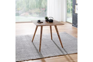 Iviana Matbord 80 cm i Trä med Valnötsutseende - Brun - Möbler - Matplats - Matbord & köksbord