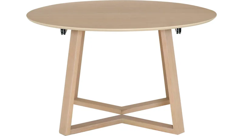 Matbord Jämtorrås ø130/230 cm - Vitpigmenterad ek - Möbler - Matplats - Matbord & köksbord