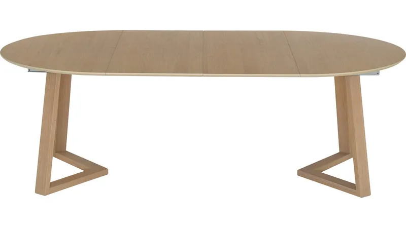 Matbord Jämtorrås ø130/230 cm - Vitpigmenterad ek - Möbler - Matplats - Matbord & köksbord
