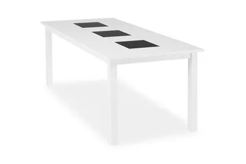 Jasmin Förlängningsbart Matbord 180 cm - Vit - Möbler - Matplats - Matbord & köksbord