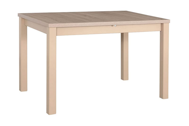 Jeni Utdragbart Rektangulärt Matbord 120 cm i Trä med Ekutseende, Ljusbrun