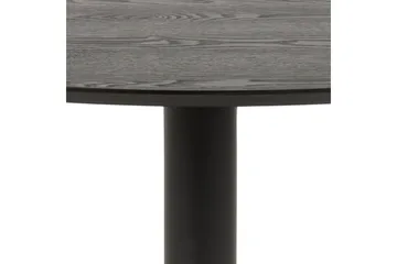 Jora Matbord 110 cm Runt - Svart/Matt Svart - Möbler - Matplats - Matbord & köksbord