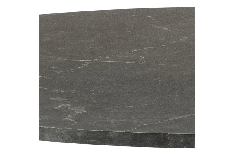 Jora Runt Matbord 110 cm med Marmorutseende - Svart - Möbler - Matplats - Matbord & köksbord