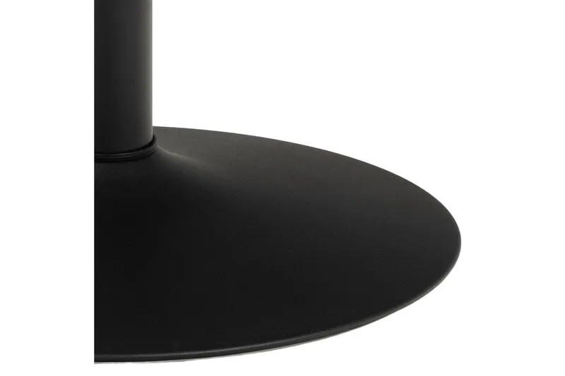 Jora Runt Matbord 110 cm med Marmorutseende - Svart - Möbler - Matplats - Matbord & köksbord
