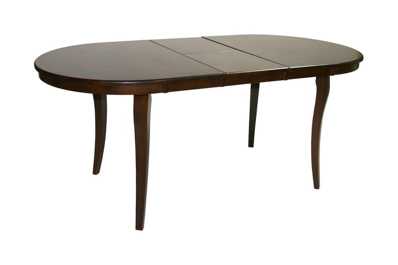 Joy Utdragbart Ovalt Matbord 145–178 cm i Trä med Valnötsutseende, Brun