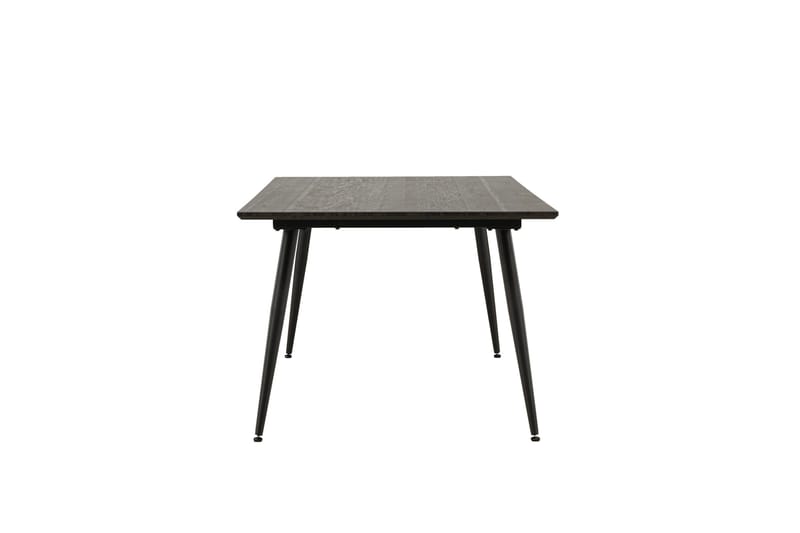 Keholmen Stort Rektangulärt Matbord 220 cm med Valnöts- och Metallutseende - Brun - Möbler - Matplats - Matbord & köksbord