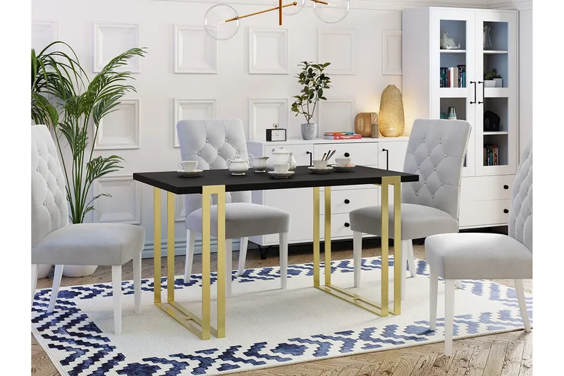 Kintore Matbord 80 cm - Svart - Möbler - Matplats - Matbord & köksbord