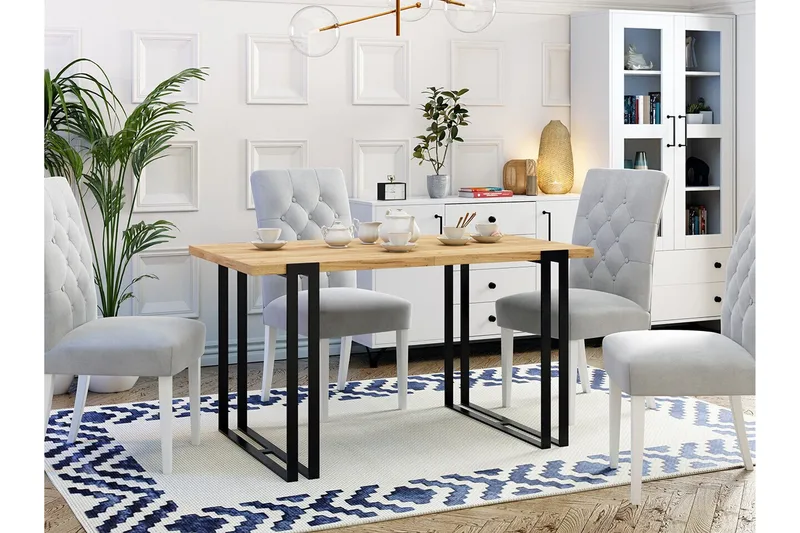 Kintore Matbord 80 cm - Svart - Möbler - Matplats - Matbord & köksbord