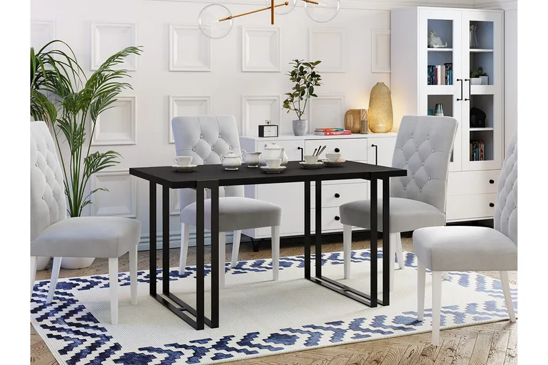 Kintore Matbord 80 cm - Svart - Möbler - Matplats - Matbord & köksbord