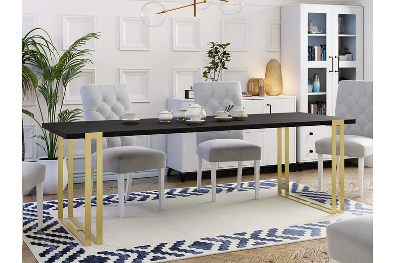 Kintore Matbord 80 cm - Svart - Möbler - Matplats - Matbord & köksbord