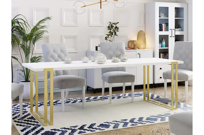 Kintore Matbord 80 cm - Vit - Möbler - Matplats - Matbord & köksbord