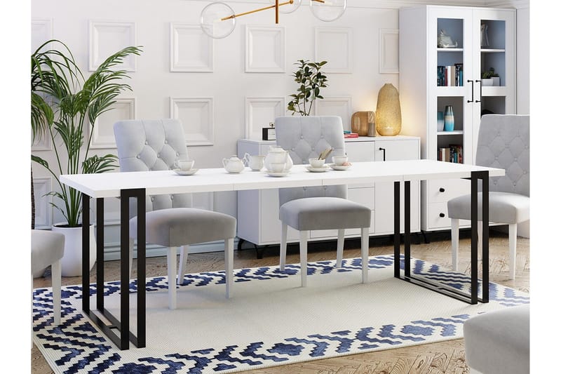 Kintore Matbord 80 cm - Vit - Möbler - Matplats - Matbord & köksbord