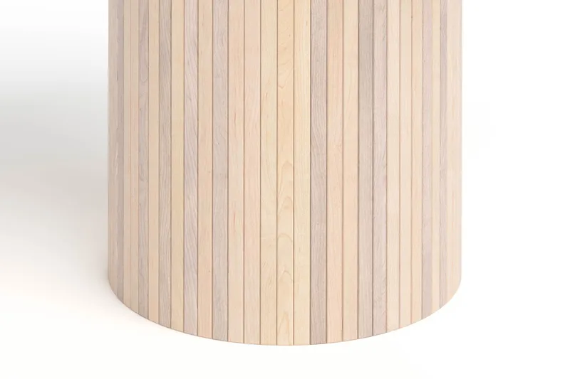 Kopparbo Matbord 106 cm - Ljust vitlaserat ekträ - Möbler - Matplats - Matbord & köksbord