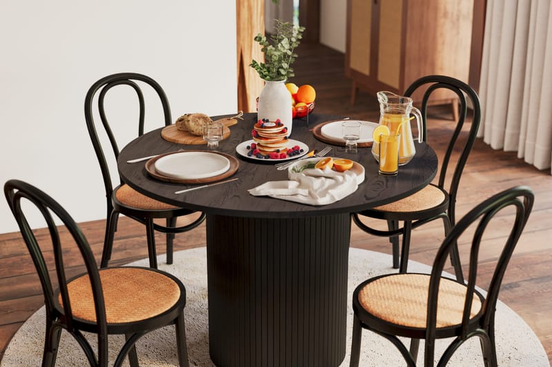 Kopparbo Matbord 106 cm - Svart trä - Möbler - Matplats - Matbord & köksbord