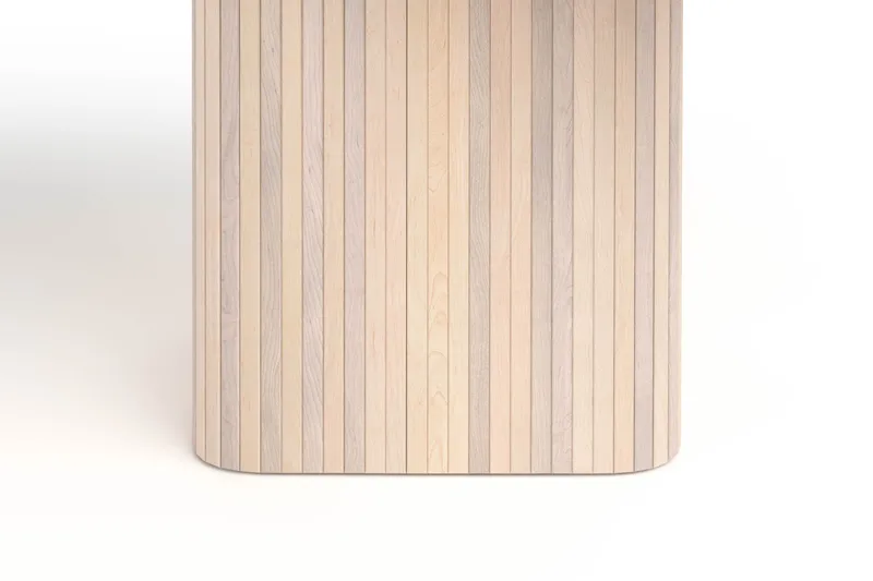 Kopparbo Matbord 140 cm - Ljust vitlaserat ekträ - Möbler - Matplats - Matbord & köksbord