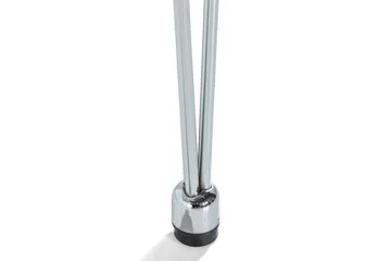 Kronblom Rektangulärt Matbord 120 cm i Trä med Metallutseende - Vit - Möbler - Matplats - Matbord & köksbord