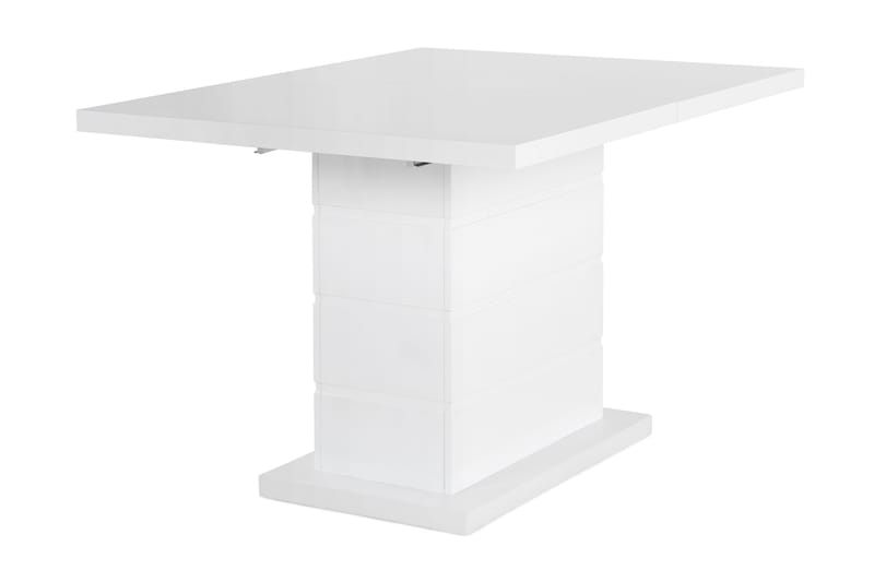 KULMBACH Förlängningsbart Matbord 120 Vit - Möbler - Matplats - Matbord & köksbord